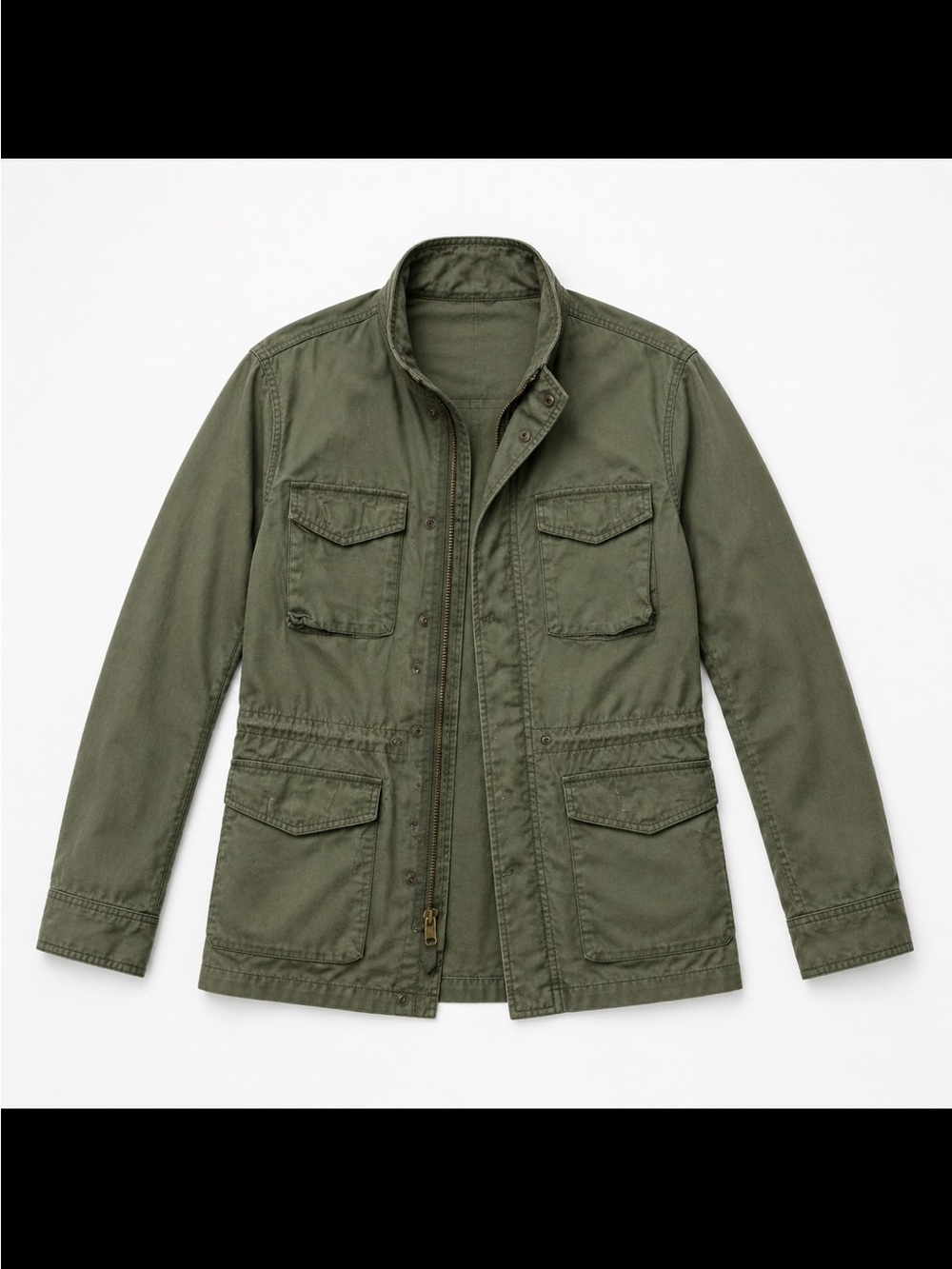 GAP‎ Olive Green outdoors casual   Field Jacket with pockets